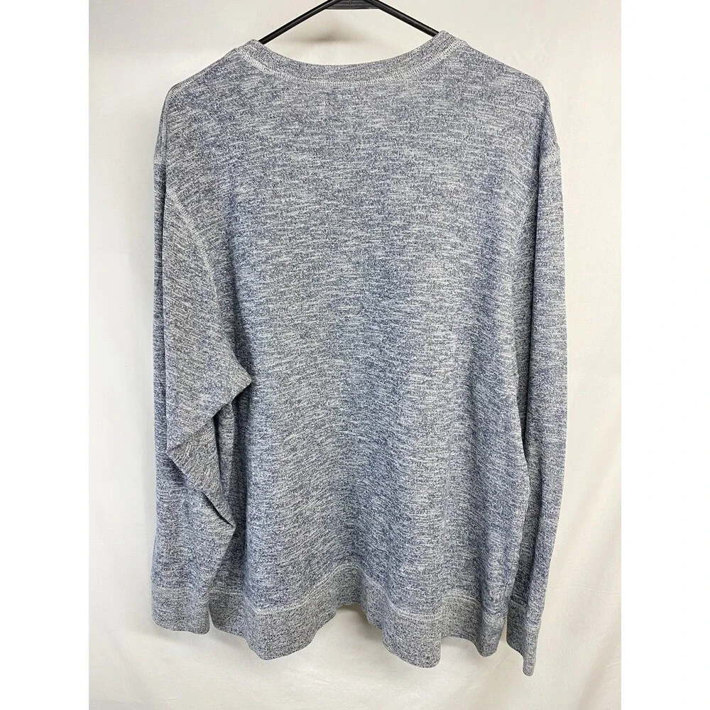 The North Face Men’s Size XL Heather Blue Long Sleeve Crew Neck Sweatshirt